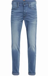 Blaue Skinny Jeans