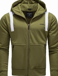 Khaki Strick Hoodies
