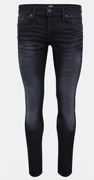 Dunkelgraue Jogger Jeans