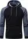 Dunkelblau, Blau Hoodies für Männer