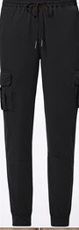 Schwarze Boyfriend Hosen