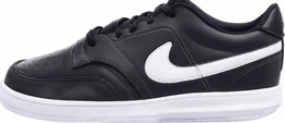 Schwarze Leder Sneaker