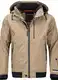 Beige Wendejacken