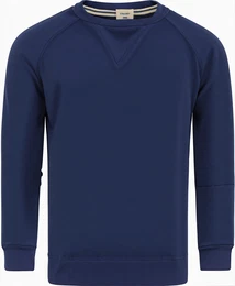 Dunkelblaue Kaschmir Pullover