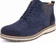 Dunkelblaue Winterstiefel