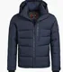 Dunkelblaue Winterjacken