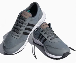 Dunkelgraue Sommersneaker