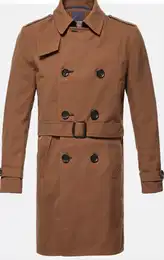 Beige Trenchcoats