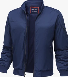 Dunkelblaue Outdoorjacken