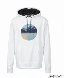 Weiße Strick Hoodies