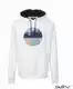 Weiße Strick Hoodies