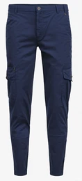 Dunkelblaue Cargohosen