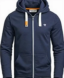 Dunkelblaue Hoodies