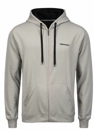 Dunkelgraue Zip Hoodies