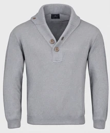 Dunkelgraue Winterpullover