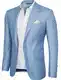 Hellblaue lässige Blazer