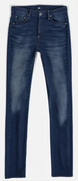 Blaue Boyfriend Jeans