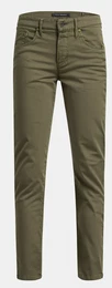 Dunkelgrüne Jeans