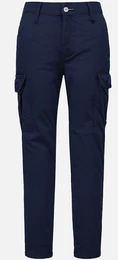 Dunkelblaue Cargohosen