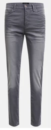 Graue Skinny Jeans
