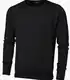Schwarze Wollpullover