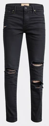 Schwarze Ripped Jeans