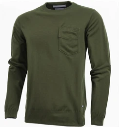 Dunkelgrüne Kaschmir Pullover
