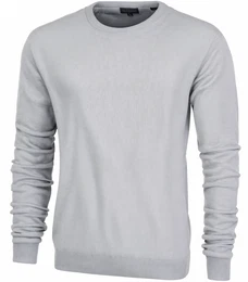 Dunkelgraue Jacquard Pullover