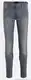 Graue Low Rise Jeans