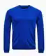 Blaue Kaschmirpullover