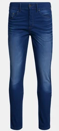 Blaue Bootcut Jeans