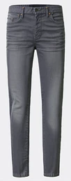 Graue Stretch Jeans