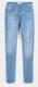 Blaue Low Rise Jeans