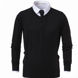 Schwarze Kaschmir Pullover