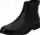 Dunkelblaue Stiefeletten