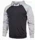 Graue Hoodies