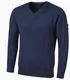 Blaue Kaschmirpullover