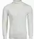 Weiße Rollkragenpullover