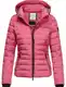 Pink Kratke Pufer Jakne