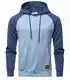 Blaue Hoodies