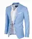 Hellblaue klassische Blazer