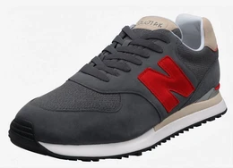 Dunkelgraue Sneaker