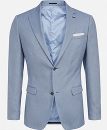 Hellblaue klassische Blazer