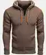 Braune Winterpullover