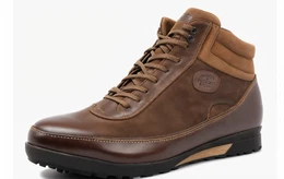 Dunkelbraune Stiefeletten
