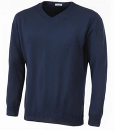 Dunkelblaue Kaschmir Pullover