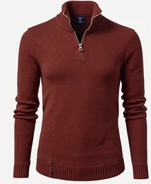 Braune Fleece Pullover
