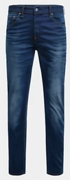 Blaue Ripped Jeans