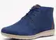 Blaue Stiefeletten