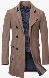 Beige Wollmäntel